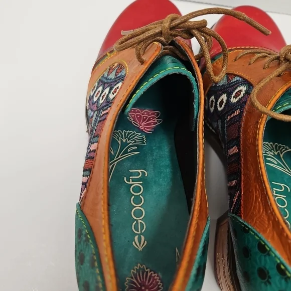 Colorful Lace-Up Boots for Women - Picture 10 of 10